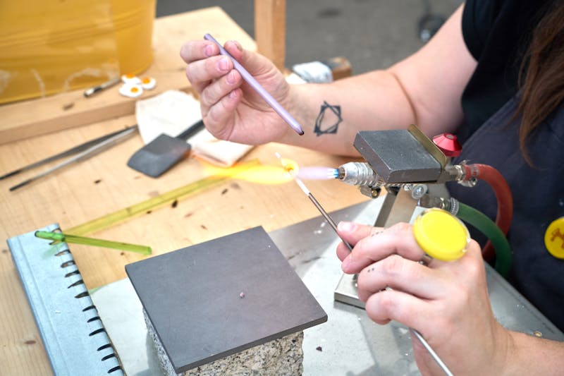 Handcrafted artisan pasta with rich tomato sauce